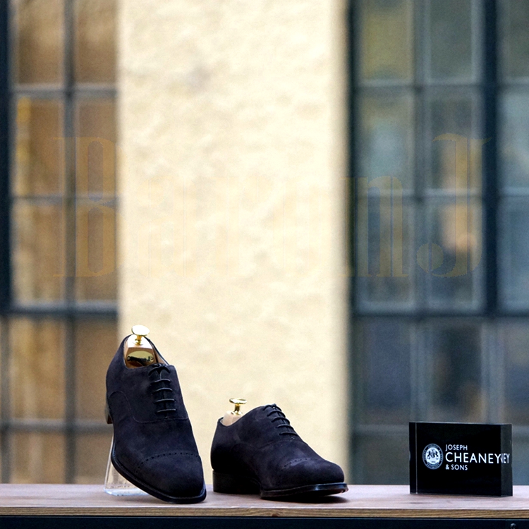 Cheaney Overstone Oxford In Brown Suede